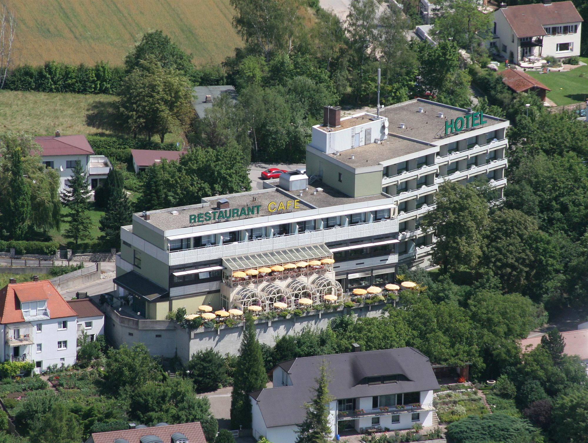 Hotel Am Drechselsgarten Ансбах Экстерьер фото